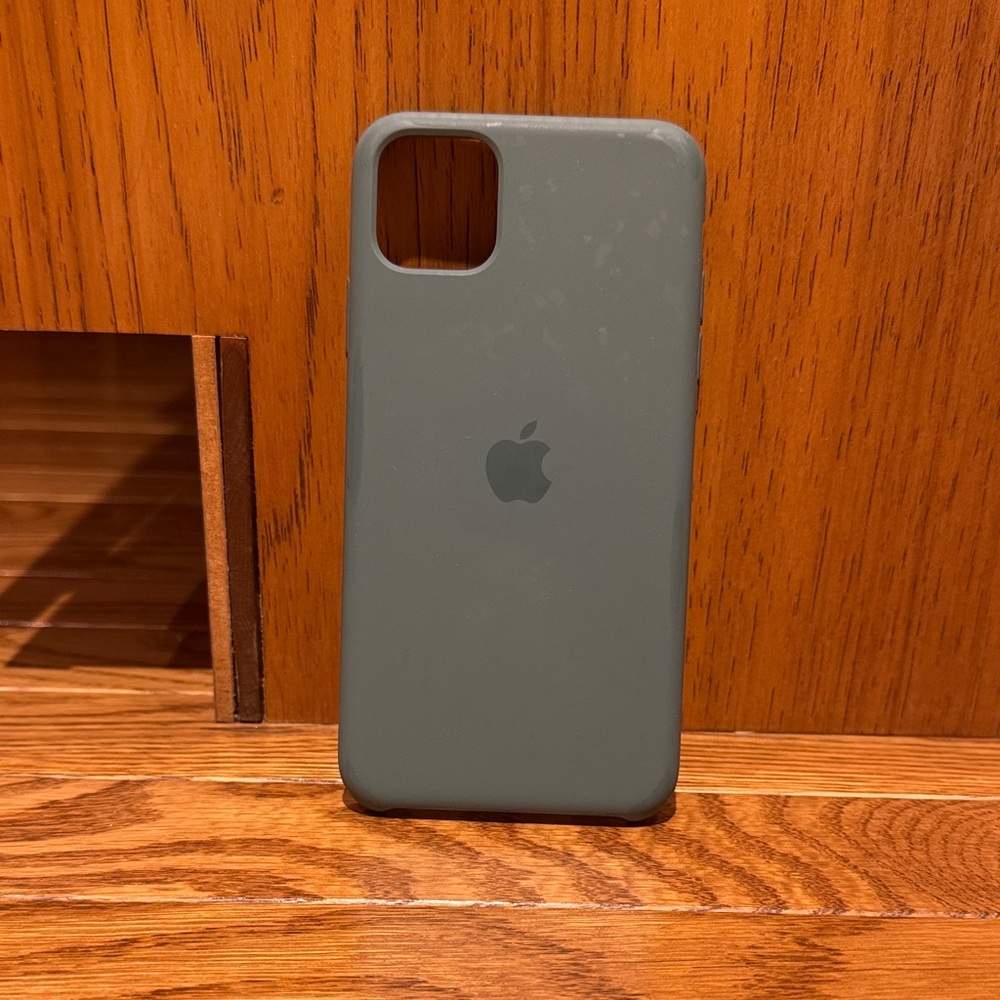 Apple Forest Green Silicone Phone Case for IPhone 11 Pro Max